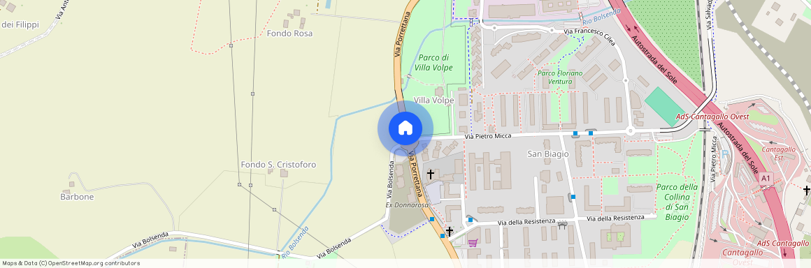 Trilocale in Via Porrettana, Bologna