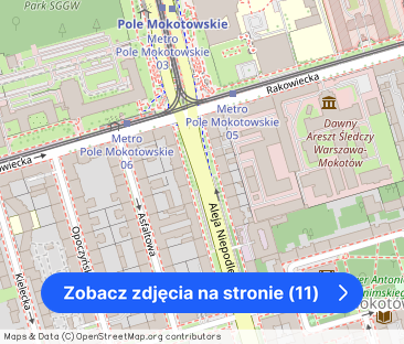 MIESZKANIE DO WYNAJĘCIA 43 m² (Pole Mokotowskie – Madalińskiego) – zdjęcie 1