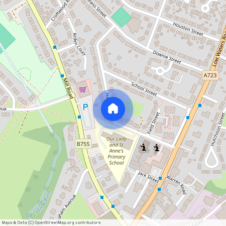 Hall Street, Hamilton, Lanarkshire, ML3