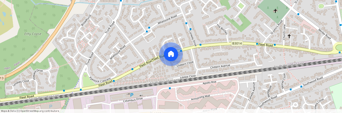 Fleet Road, Farnborough GU14