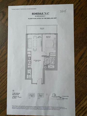 For Lease - 65 Broadway Avenue Unit# 2606, Toronto, Ontario - Photo 2