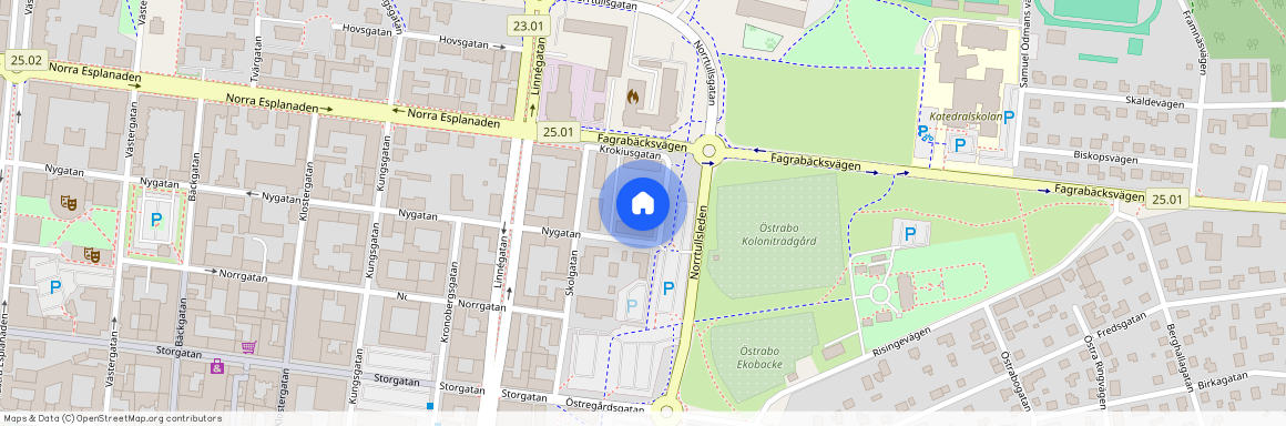 Liedbergsgatan, Växjö