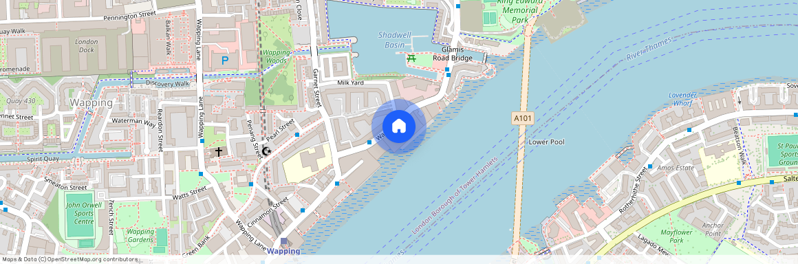 Wapping Wall, London, E1W