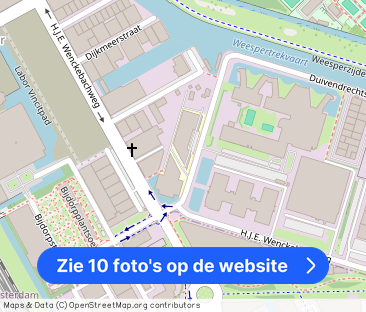 Gemeubileerde kamers met bad en toilet voor 1 of 2 studenten in Ams... - Foto 1