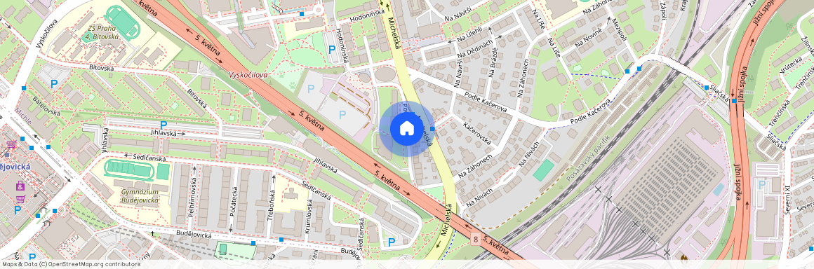 Pod dálnicí, Praha - Michle