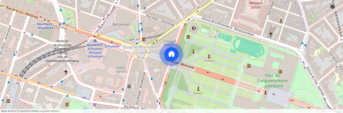 Avenue de la Joyeuse Entrée, 1040, Bruxelles