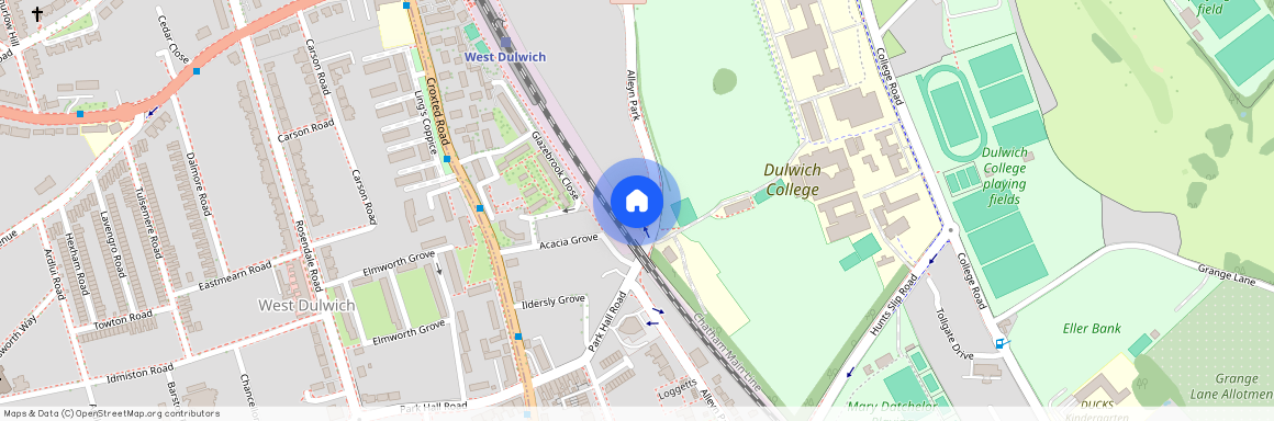 Alleyn Park, Dulwich, London, SE21