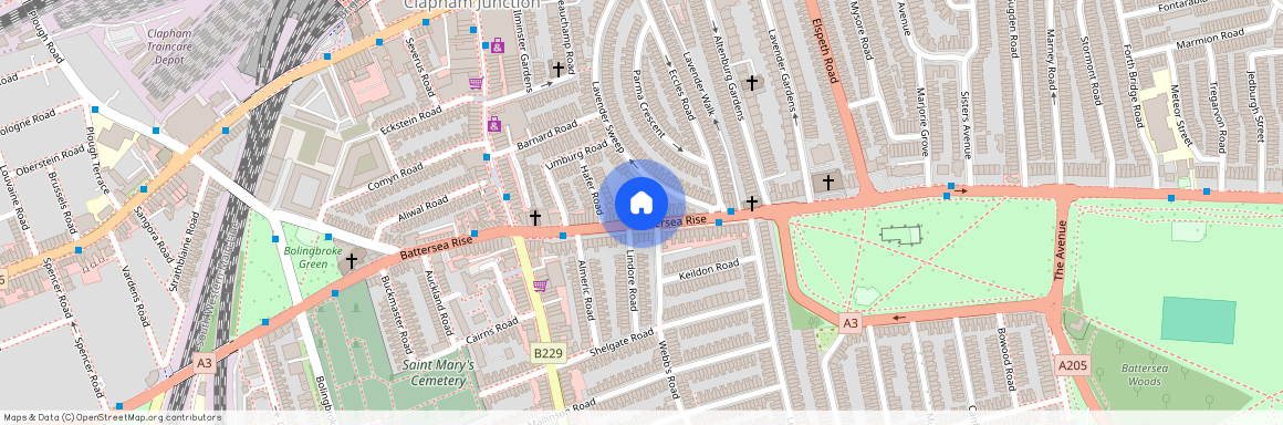 Battersea Rise, Clapham Junction, SW11