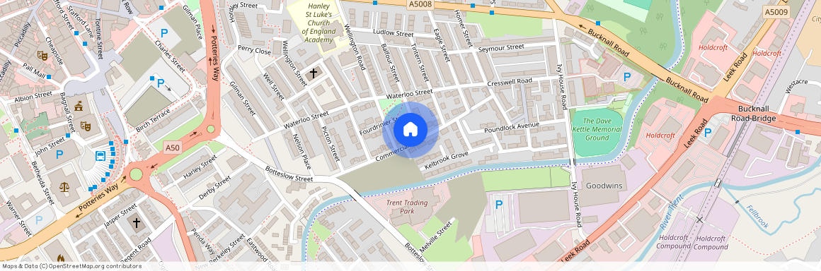 Commercial road, Stoke-on-Trent ST1 3QR