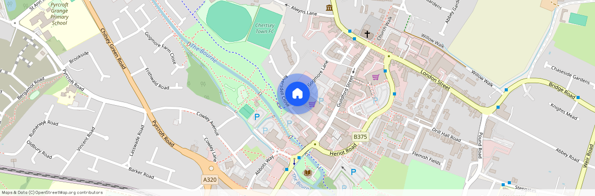 Chertsey, Surrey, KT16