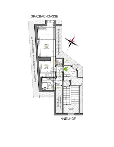 Helle 1-Zimmer-Wohnung - provisionsfrei! - Foto 4