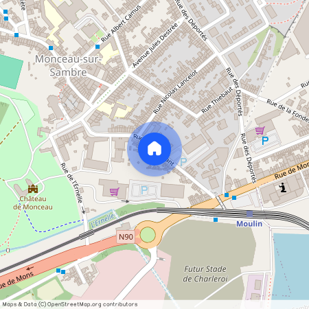 Rue Julien Durant, 47, 6031, Charleroi