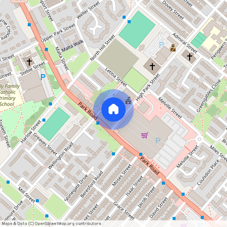 St Peters Church, 5 High Park Street, Liverpool, Merseyside, L8