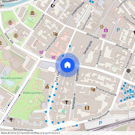 1. værelses: Sønder Allé 25A, st. 4, 8000 Aarhus C