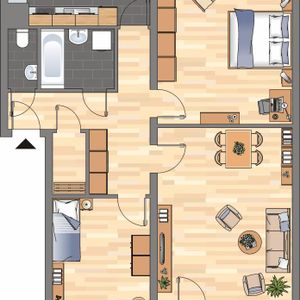 3-Zimmer-Wohnung in Hagen Boele - Photo 3