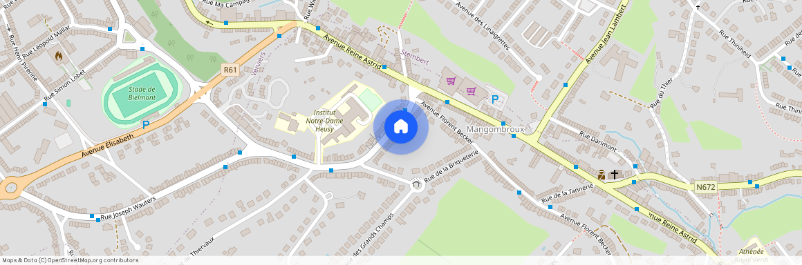 Avenue Jean Tasté, 25, 4802, Verviers