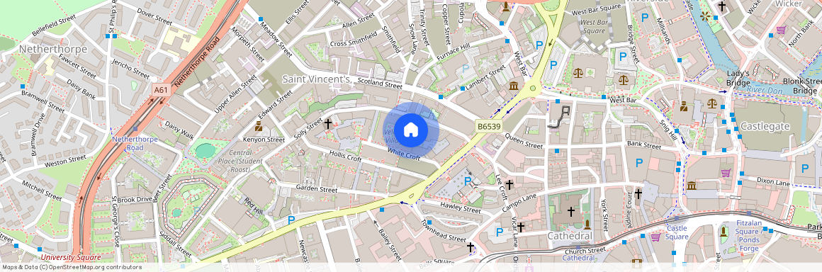 at Velocity Village, Studio Apartment, Solly Street, S1, Solly Street S1