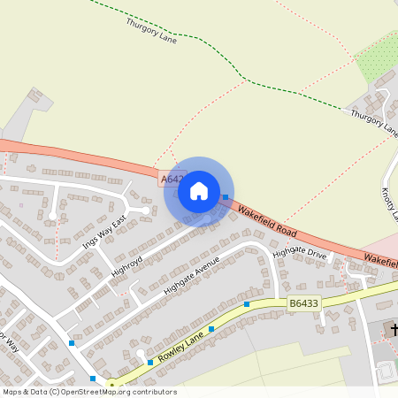 Wakefield Road, Lepton, Huddersfield, HD8 0ED