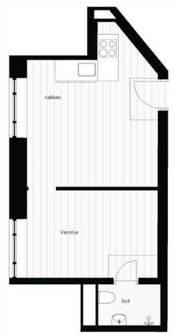 2-værelses studiebolig - Foto 3