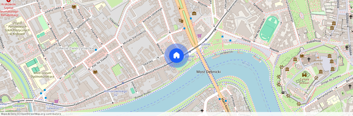 ul. gen. Tadeusza Kościuszki, Zwierzyniec, Zwierzyniec, Kraków, małopolskie