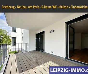 Leipzig: Wohnen am Park ** Neubau ** 5-Raum WE **großer Balkon ** E... - Photo 2