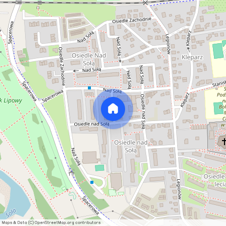 os. Nad Sołą, Kęty, Kęty, oświęcimski, małopolskie