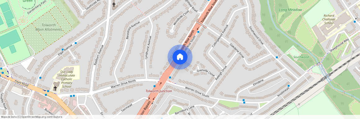 Tolworth Rise South, KT5, Surbiton