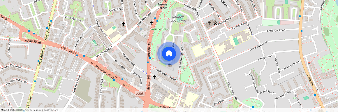 Redlands Way, Elstead House Redlands Way, SW2