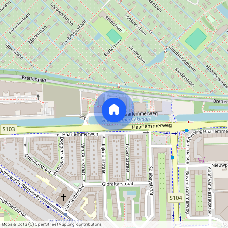 Haarlemmerweg 1038, Woon- en Groengebied Sloterdijk, 1014BL, Amsterdam