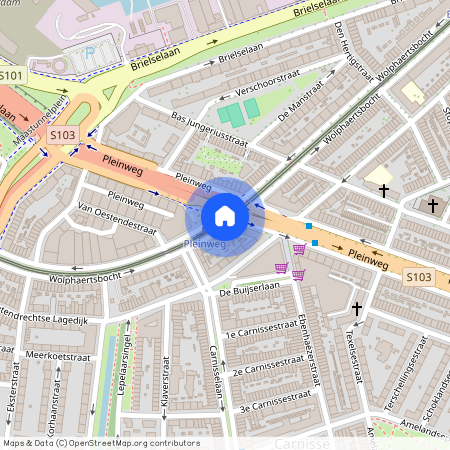 Carnisse, 3083 MP, Wolphaertsbocht, Rotterdam