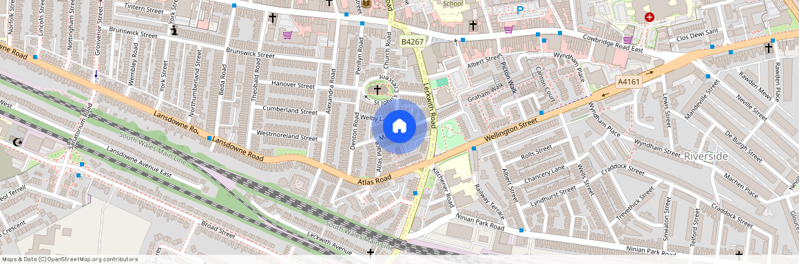 Flat 5 1 Major Road, CF5 1PF, Glamorgan, Cardiff