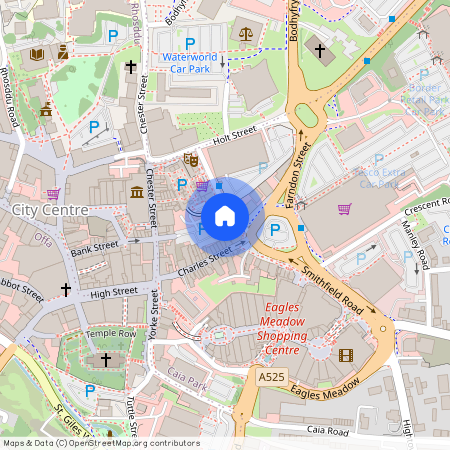 First Floor Flat, 1a Market Street, Wrexham, LL13 8BY