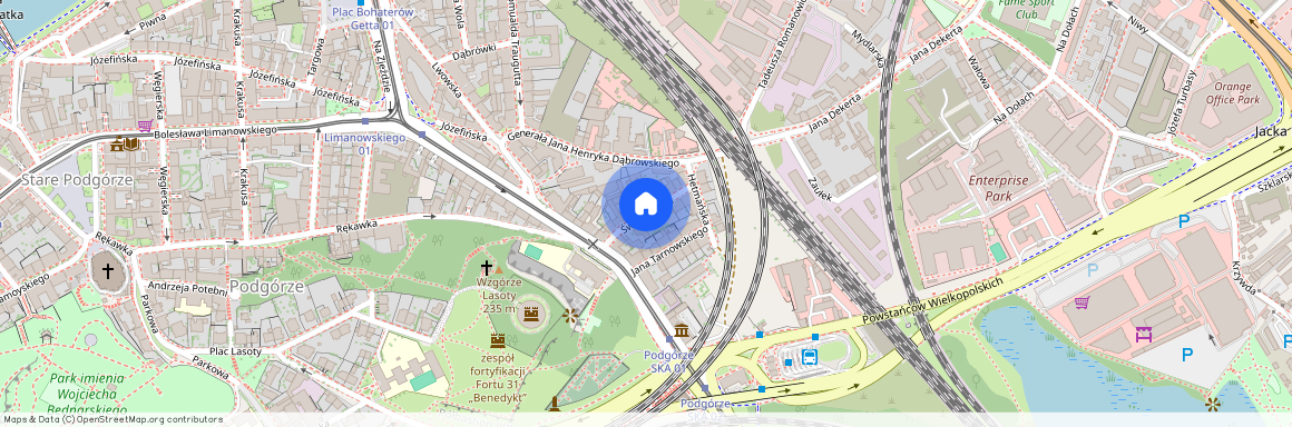 ul. św. Kingi, Stare Podgórze, Podgórze, Kraków, małopolskie