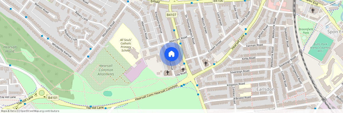 Kingsland Avenue, Earlsdon, Coventry, CV5