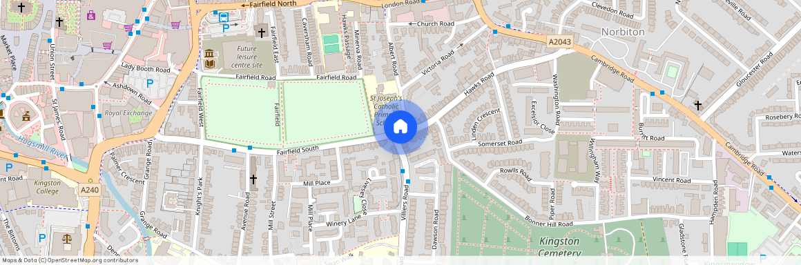 Fairfield Corner, KT1, London