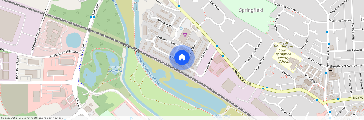 Canal Street, Wigan, WN6