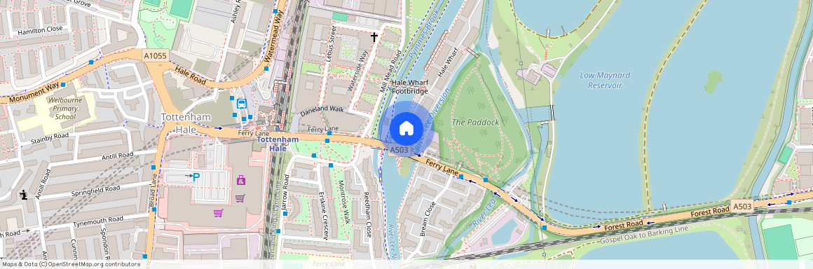 Hale Wharf, Tottenham Hale, N17 9LW