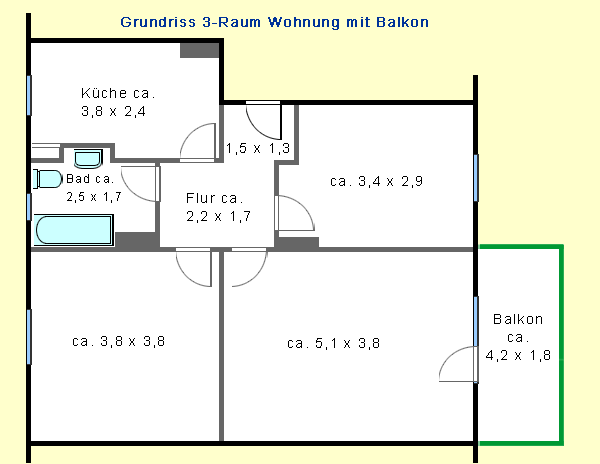 Wohnen nähe Robert-Koch-Park - Foto 1