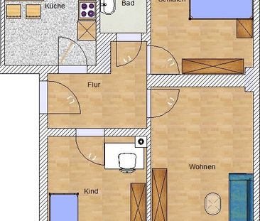 3-Zimmerwohnung in Hannover-Südstadt - Foto 3