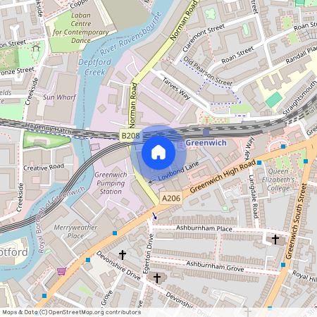 John Donne Way, Greenwich, London, SE10