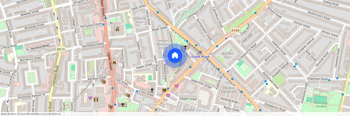 Asteys Row, Essex Road