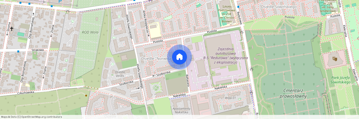 ul. Cypriana Kamila Norwida, Wesoła, Ulrychów, Wola, Warszawa, mazowieckie