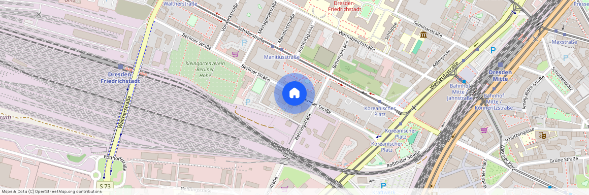 Berliner Str. 23, 01067 Dresden - Friedrichstadt