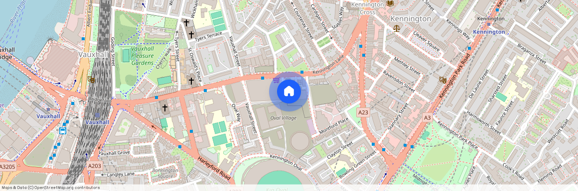 Oval Village, Gasholder Place