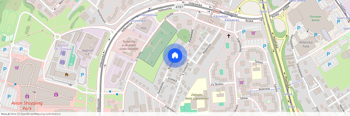 Karpatská, Ostrava - Zábřeh