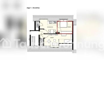 TAUSCHWOHNUNG Charmante 2-Zimmer-Dachgeschosswohnung mit Einbauküch... - Photo 3