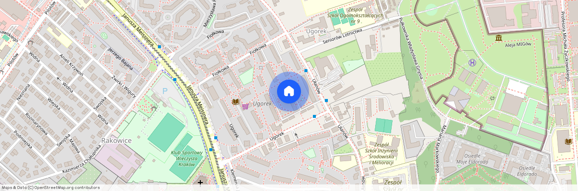 Prądnik Czerwony, Ugorek, Kraków