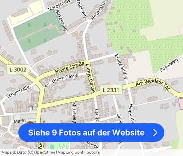 Zentral gelegene Wohnung in Auma - Foto 1