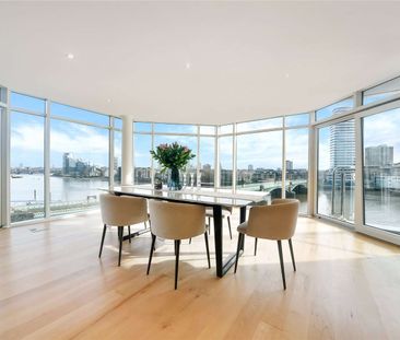 A stunning, 3 bedroom apartment in the popular Imperial Wharf development with sweeping views of the river Thames. - Photo 1