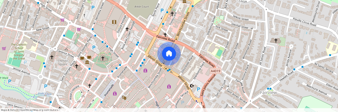 Central Cheltenham GL52 2NE